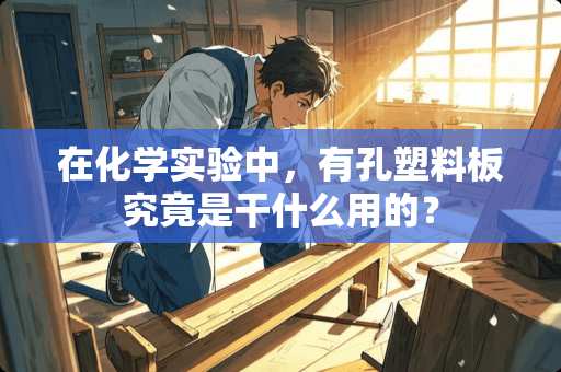 在化学实验中，有孔塑料板究竟是干什么用的？