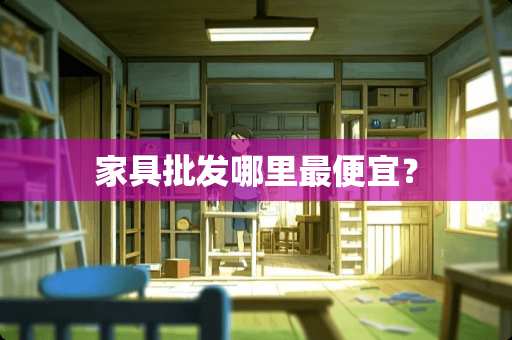 家具批发哪里最便宜？