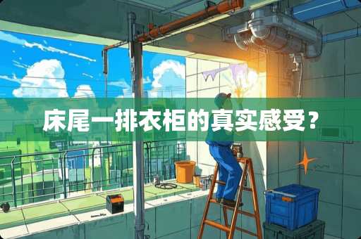 床尾一排衣柜的真实感受？