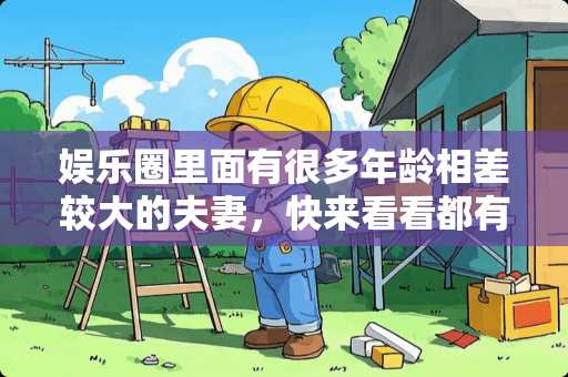 娱乐圈里面有很多年龄相差较大的夫妻，快来看看都有谁？