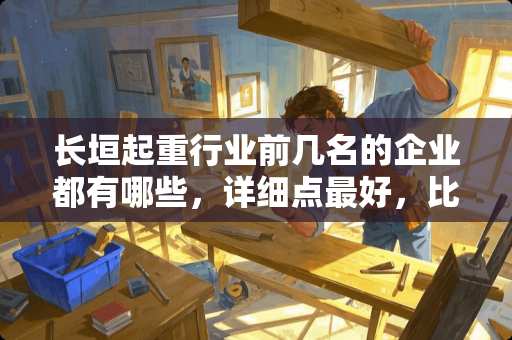 长垣起重行业前几名的企业都有哪些，详细点最好，比如2010年产值等？