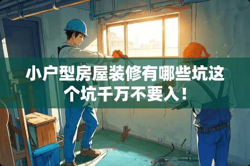 小户型房屋装修有哪些坑这个坑千万不要入！