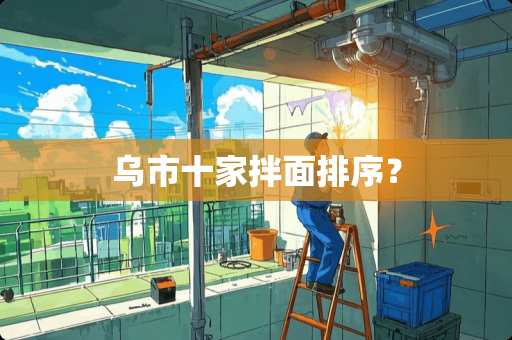 乌市十家拌面排序？
