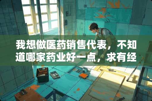 我想做医药销售代表，不知道哪家药业好一点，求有经验大哥**请教，长春地区？