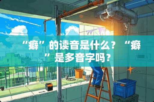 “癖”的读音是什么？“癖”是多音字吗？