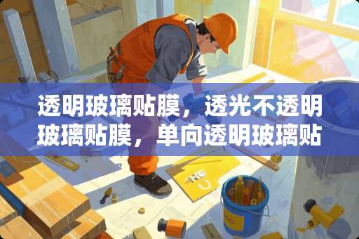 透明玻璃贴膜，透光不透明玻璃贴膜，单向透明玻璃贴膜都有什么区别，请说详细点