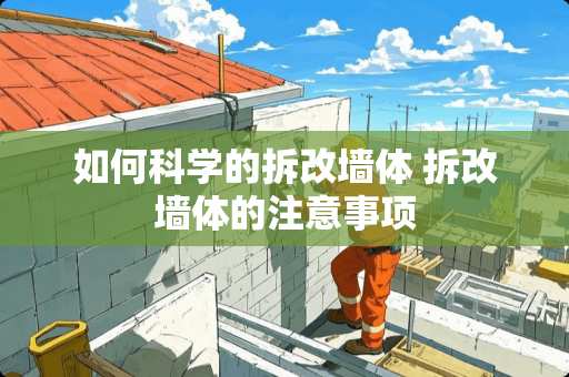 如何科学的拆改墙体 拆改墙体的注意事项