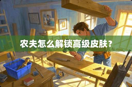 农夫怎么解锁高级皮肤？