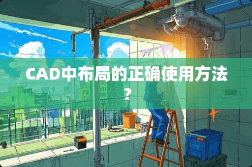 CAD中布局的正确使用方法？