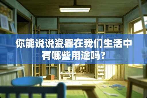 你能说说瓷器在我们生活中有哪些用途吗？