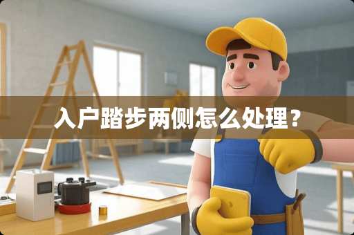 入户踏步两侧怎么处理？