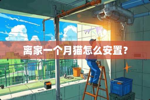 离家一个月猫怎么安置？