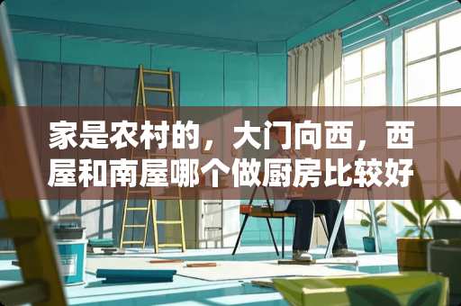 家是农村的，大门向西，西屋和南屋哪个做厨房比较好一点？