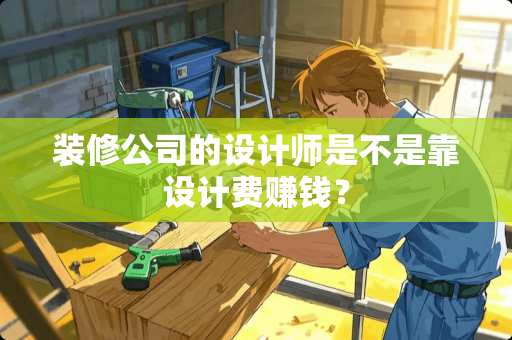 装修公司的设计师是不是靠设计费赚钱？