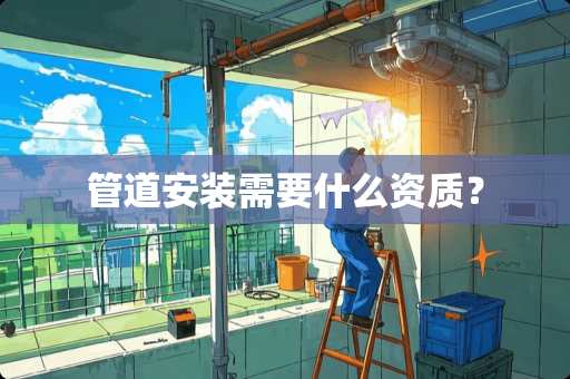 管道安装需要什么资质？
