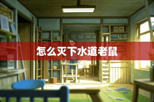 怎么灭下水道老鼠