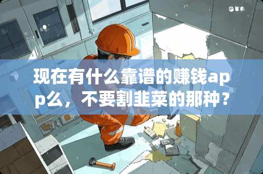 现在有什么靠谱的赚钱app么，不要割韭菜的那种？