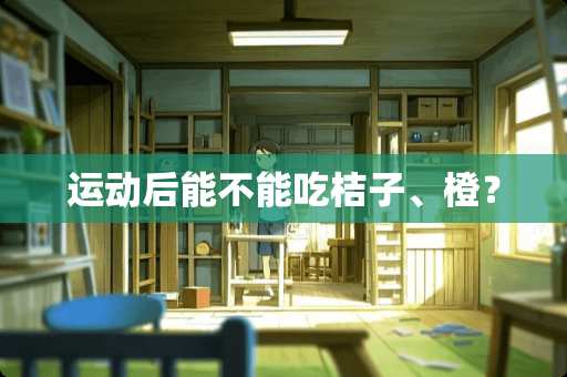 运动后能不能吃桔子、橙？