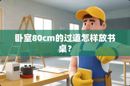 卧室80cm的过道怎样放书桌？