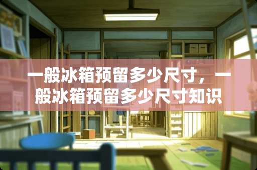 一般冰箱预留多少尺寸，一般冰箱预留多少尺寸知识