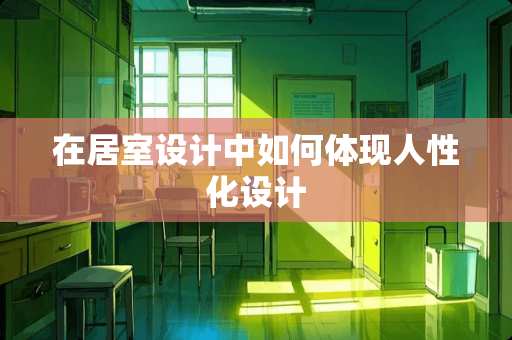 在居室设计中如何体现人性化设计