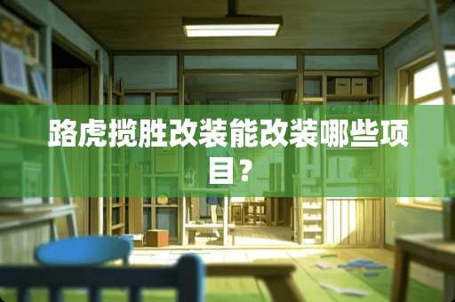 路虎揽胜改装能改装哪些项目？