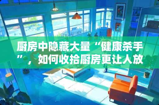 厨房中隐藏大量“健康杀手”，如何收拾厨房更让人放心？