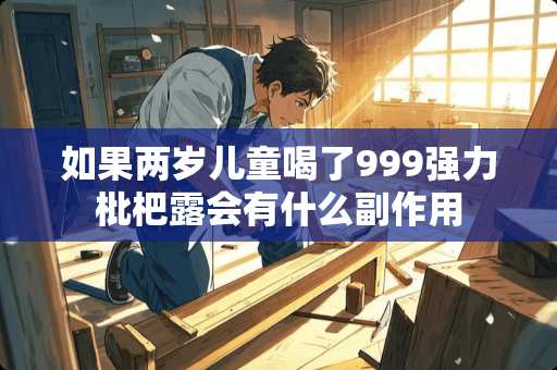 如果两岁儿童喝了999强力枇杷露会有什么副作用