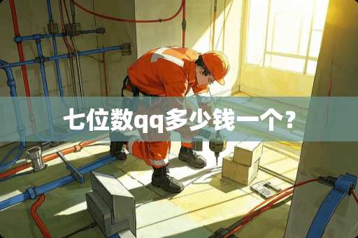 七位数qq多少钱一个？