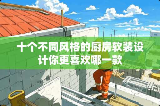 十个不同风格的厨房软装设计你更喜欢哪一款