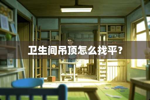 卫生间吊顶怎么找平？