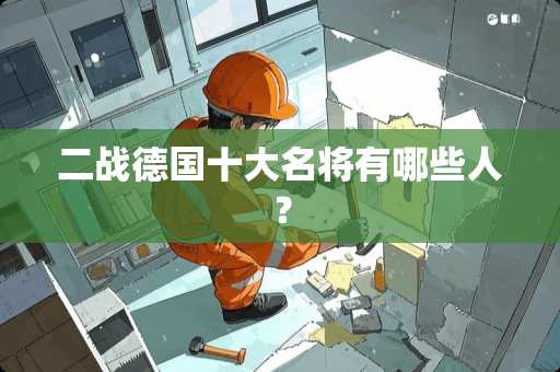 二战德国十大名将有哪些人？