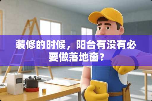 装修的时候，阳台有没有必要做落地窗？