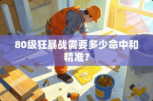 80级狂暴战需要多少命中和精准？
