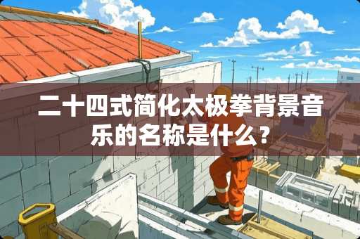 二十四式简化太极拳背景音乐的名称是什么？