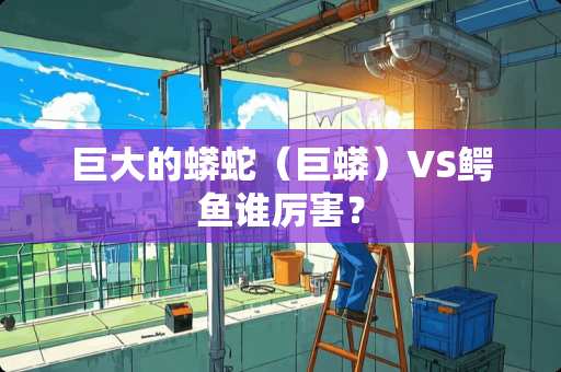 巨大的蟒蛇（巨蟒）VS鳄鱼谁厉害？