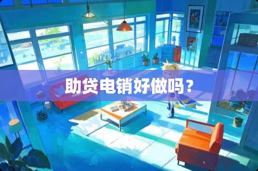 助贷电销好做吗？