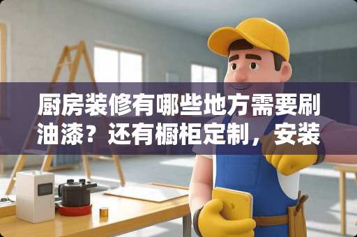 厨房装修有哪些地方需要刷油漆？还有橱柜定制，安装是在刷完漆之后吗？为什么？