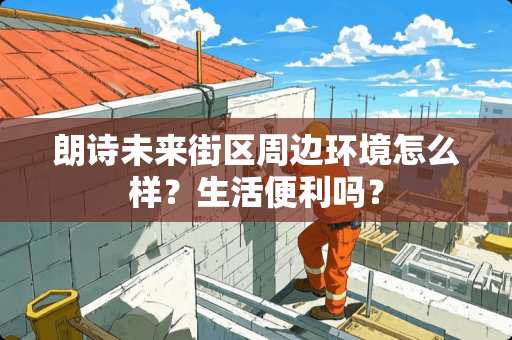 朗诗未来街区周边环境怎么样？生活便利吗？