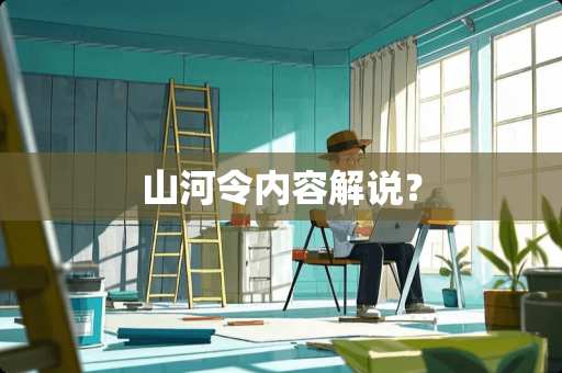 山河令内容解说？