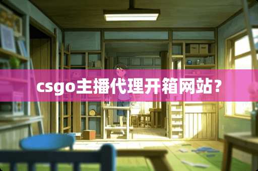 csgo主播代理开箱网站？