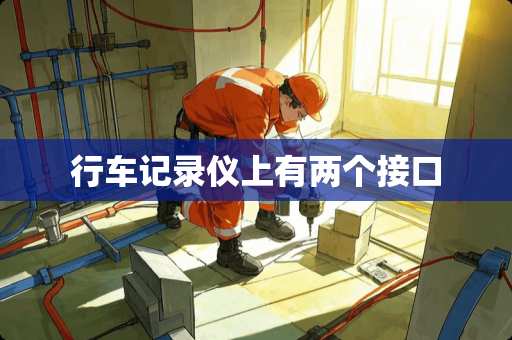 行车记录仪上有两个接口