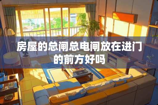 房屋的总闸总电闸放在进门的前方好吗