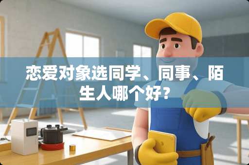 恋爱对象选同学、同事、陌生人哪个好？