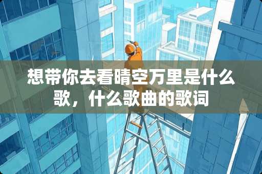 想带你去看晴空**是什么歌，什么歌曲的歌词