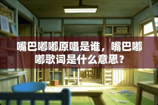 嘴巴嘟嘟原唱是谁，嘴巴嘟嘟歌词是什么意思？