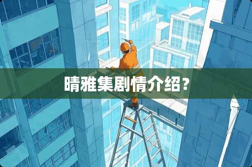 晴雅集剧情介绍？