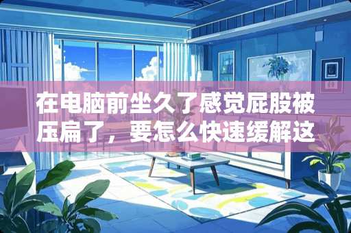 在电脑前坐久了感觉**被压扁了,要怎么快速缓解这个现象? 在电脑前坐久了感觉**被压扁了,要怎么快速缓解这个现象?