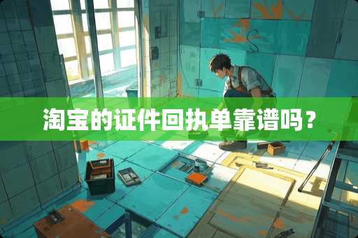 淘宝的**回执单靠谱吗？