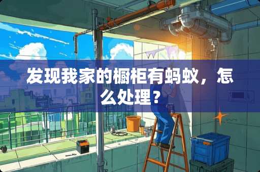 发现我家的橱柜有蚂蚁，怎么处理？